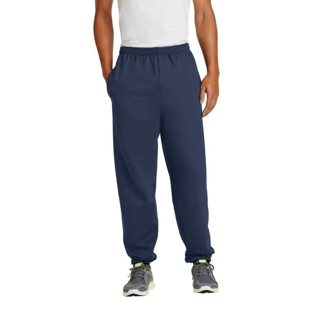 Port & Company ® - Essential Fleece Sweatpant With Pockets. Pc90p 2Xl Navy
