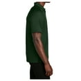 thumbnail image 3 of Yellow Rooster Men's Short Sleeve Dry Zone Raglan Male Polo Shirt Forest Green 3XL, 3 of 5
