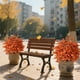 thumbnail image 5 of Outdoor Color Baby's Breath Ground Plug Simulation Plant Ground Nail Decoration Courtyard Garden Ground Fake Flowers, 5 of 6