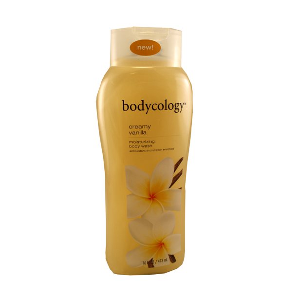 Bodycology Creamy Vanilla Moisturizing Body Wash, 16 oz
