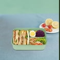 thumbnail image 6 of Yannianjz under $5 Bento Box Adult Lunch Box with Utensils, Lunch Containers for Adults, Leakproof Lunch Box for Adult, 3 Compartment Bento Box Microwave Safe, 6 of 6