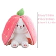 thumbnail image 4 of Shape-shifting Fruit Rabbit Plush Toy Stuffed Action Dolls Kids Throw Pillow Toy, 4 of 5