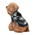 thumbnail image 5 of Haiem Modern Hip-Hop Skull for Winter Dog Hoodie Sweatshirts with Pockets Warm Dog Clothes for Small Dogs Chihuahua-Small, 5 of 7