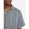 thumbnail image 4 of No Boundaries Textured Shirt with Short Sleeves, Men's XS-4XLT, 4 of 5