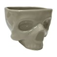 thumbnail image 2 of BiFandian Halloween Skull Ceramic Serving Bowl Set, 300 Milliliter Small 500 Milliliter Large Skull Bowl, Halloween Decorations Indoor Outdoor Holiday Party Table Decor for Snacks, Treats, 2 of 7