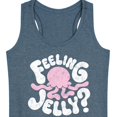 thumbnail image 3 of Instant Message - Feeling Jelly Jellyfish - Women's Racerback Tank Top, 3 of 6