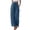 A-Blue251, variant on Women's Pants Elastic Waist Drawstring Wide Leg Trousers Pocket Baggy Minimalist Flowy DrapeyBeach Vacation Bottoms