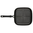 thumbnail image 3 of Rachael Ray Cook + Create 11 inch Hard Anodized Nonstick Deep Grill Pan, Black, 3 of 4