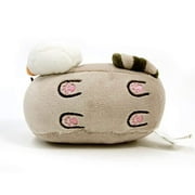 GUND Pusheen Snackable Sundae Cat Plush Stuffed Animal Backpack Clip, Gray, 5