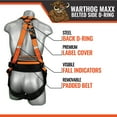 thumbnail image 6 of Warthog® MAXX Belted Side D-Ring Harness Harness-size: 3XL, 6 of 7