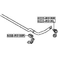thumbnail image 2 of Febest REAR LEFT STABILIZER LINK # 0223-R51RL OEM 56261-EA510, 2 of 2