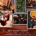 thumbnail image 4 of Havenwick Cinnamon Hearth Soy Blend 22-oz Large Jar Candle, Long Lasting 110-130 Hour Burn Time with Single Cotton Wick, Perfect Holiday Cinnamon Scented Candles for New Home Gift & Christmas Gift, 4 of 8