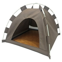 Nebwoak Foldable Pet Outdoor Tent - Portable Dog House for Camping, Picnic & Beach - Removable Washable Pet Shelter with Private Space for Indoor/Outdoor Use