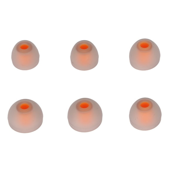 Écouteurs écouteurs, Basse Bruit Isolation Silicone Bouchons d'Oreille Ergonomique Universel pour Écouter de la Musique Rouge Noir, Rouge Gris, Orange Gris, Gris Bleu, Gris Vert