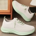 thumbnail image 5 of DADAWEN Women's Sneakers Casual Slip on Walking Shoes Black 5.5US, 5 of 5