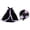 Dark Purple, variant on Halloween Porch Goose Outfit Witch Costume Set With Purple Cape And Hat, Halloween Porch Goose Halloween Outfit Fall Porch Goose Outfit For Outdoor Yard Patio Garden Statue Decoration