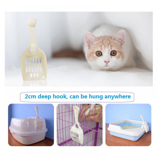 Cat Kitty Litter Scoop Small Holes Fine Litter Scooper Shovel for Cat