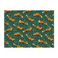 thumbnail image 4 of KLL Green Plants with Fox Print Fleece Throw Blanket, Horizontal Fleece Bedding Cute Soft Blankets Comfy Fleece Flannel Plush Home Decor for Couch & Bed -40"x30", 4 of 9