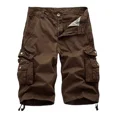 thumbnail image 2 of Pantalones Cortos De Ropa De Trabajo De Verano Retro Para Ho, 2 of 8