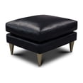 thumbnail image 4 of GTR Leather Skyline 100% Top Grain  Modern Americana Ottoman, 4 of 4