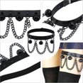 thumbnail image 3 of CIMAXIC Leg loop 1PC Leg loop Chain Leg Ring American and European Gothic Punk Style Leg Ring,7.48"X1.97"X0.39", 3 of 4