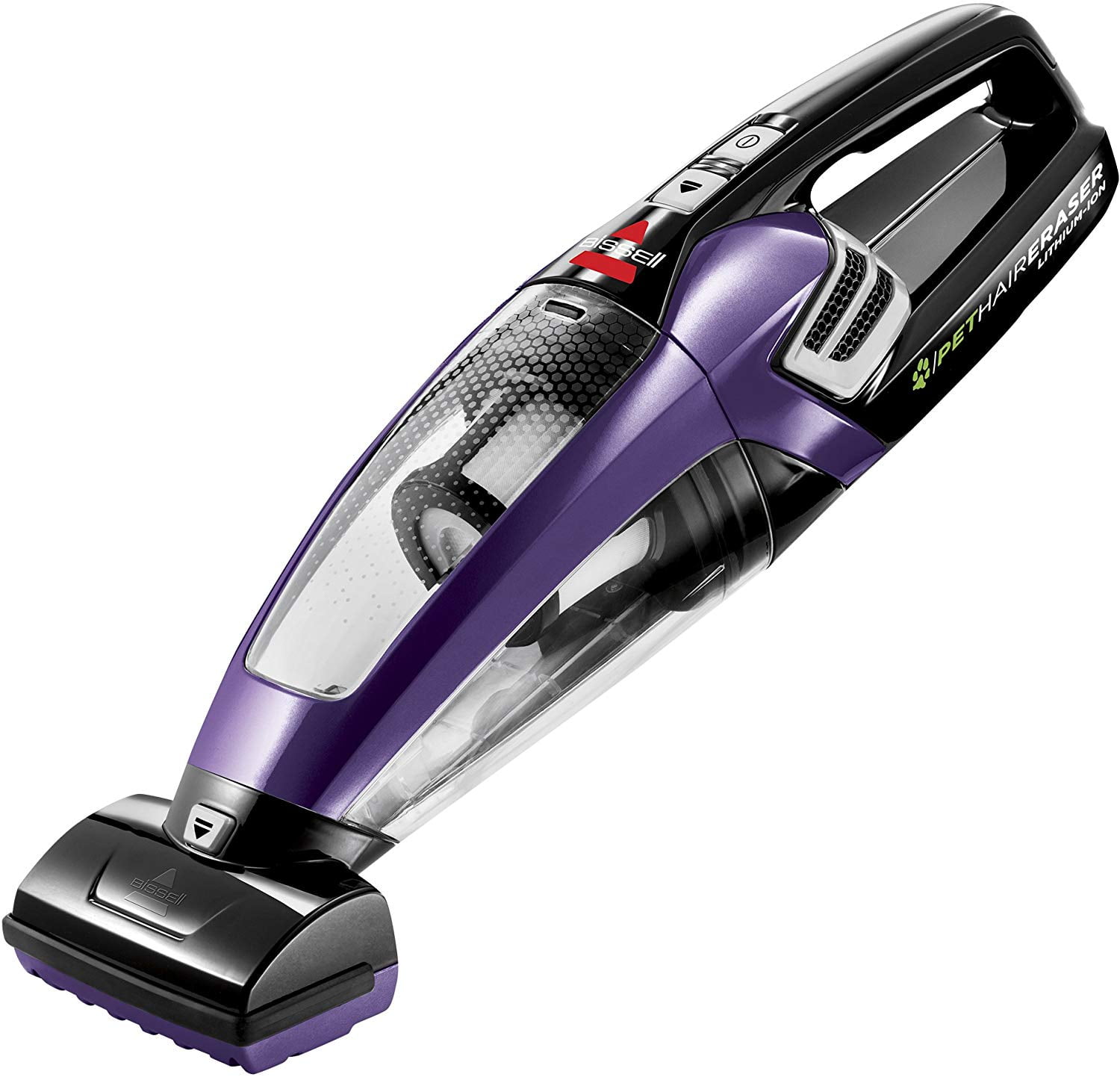 BISSELL Pet Hair Eraser Lithium Ion Cordless Hand Vacuum, Purple, 2390A