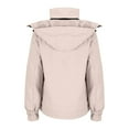 thumbnail image 4 of HTNBO Women Jacket Snowboard Coat Snow Winter Waterproof Insulated Windproof Baggy Warm Hooded Jacket, 4 of 7