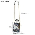 thumbnail image 3 of DIXRUYEE Cross Body Fashion Shoulder Waist Purse Bags Celestial Dreams Pocket Handbags, 3 of 7