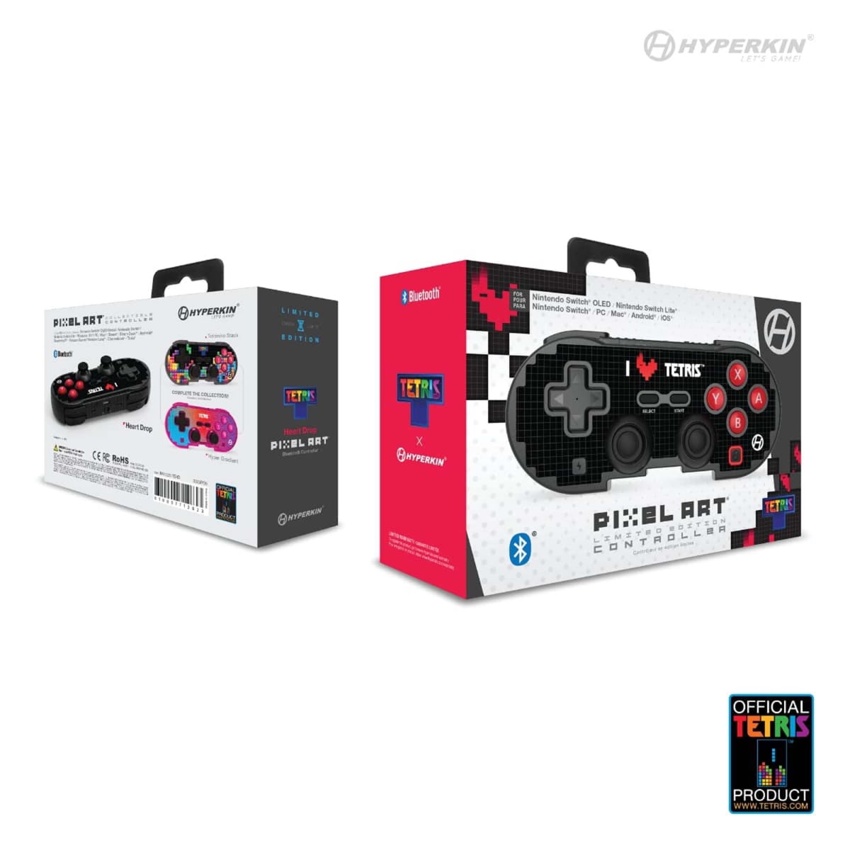 Officially Licensed Tetris x Hyperkin Limited Edition Pixel Art