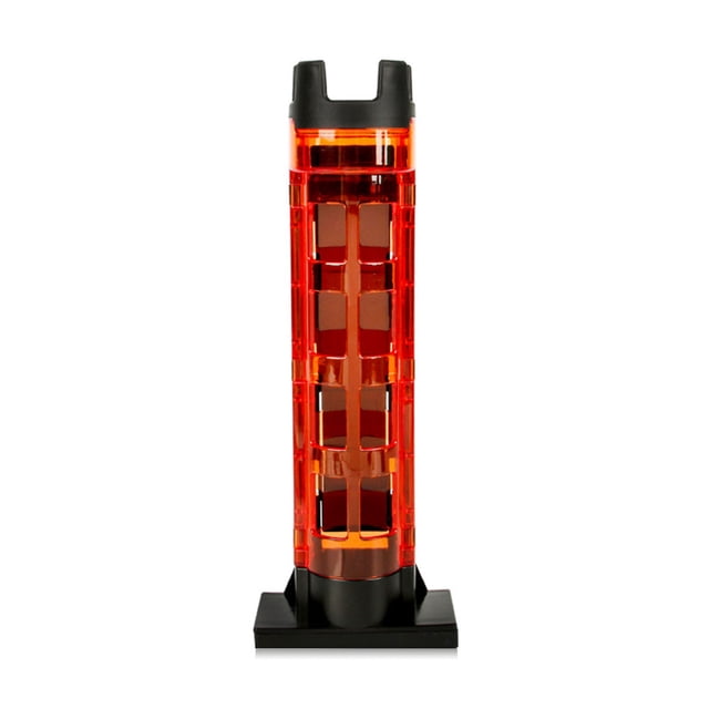 facefd Fishing Box Rod Holder External Adjustable Pole Storage Stand Inserting Device Rack Standing Bracket Carrying Upgrade Pink Orange