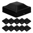 thumbnail image 1 of 12pcs Post Caps For Wooden Fence Posts Outdoor Protective Fence Pole Top Covers Fence Post Cap Guards, 1 of 8