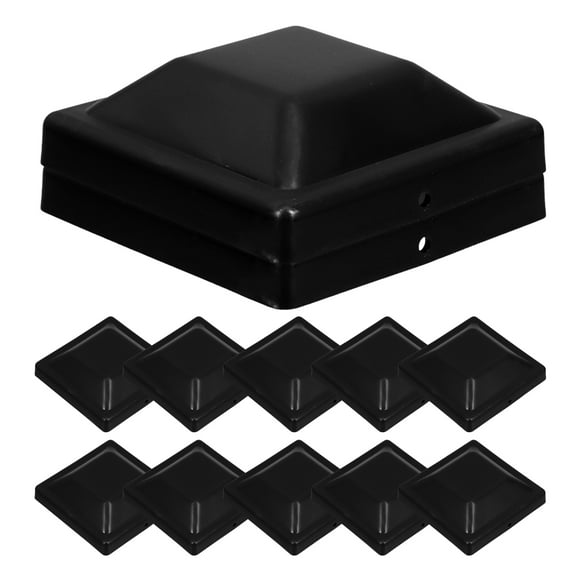 12pcs Post Caps For Wooden Fence Posts Outdoor Protective Fence Pole Top Covers Fence Post Cap Guards