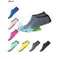 thumbnail image 3 of Spencer Men Women Barefoot Water Skin Shoes Quick-Dry Aqua Strip Bench Socks Slip-on for Swim Surf Yoga Outdoor Exercise "M,Gray", 3 of 8