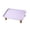 Purple, variant on Fzaqwen Raised Pet Feeder Stand Pet Food Feeding Station Cat Bowl Stand Pet Supplies Purple