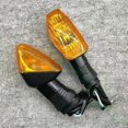 thumbnail image 1 of 1 Pair Motorcycle Front Rear Turn Signal Light Indicator Lamp For Kawasaki ZX-6R ZX-6RR Z750S KLE 500/650 VERSYS KLR650, 1 of 4