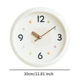 thumbnail image 4 of CoudarTitie Nordic Rectangle Vanity Tray and Modern Wall Clock Organizer for Dining Room Office Home Bedroom Study Room Decorative Countertop Storage, 4 of 8