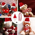 thumbnail image 5 of Small Animal Santa Hat with Scarf Christmas Guinea Pig Clothing Set, 5 of 5