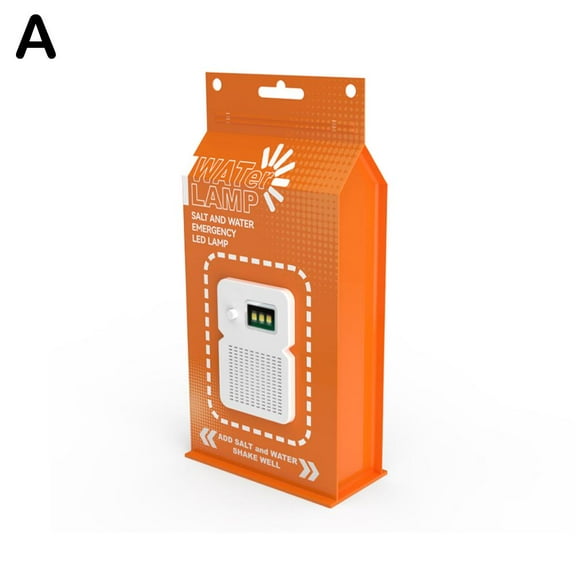 Salt Water Light Watter Lamp For Outdoor Camping Lamp Emergency F6R9