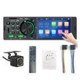thumbnail image 1 of Car Radio Audio 1 din 4.1" Touch Screen Bluetooth Stereo Mp3/Mp5 Player FM Receiver With Colorful Lights Remote Control ,Easy to Install, 1 of 6