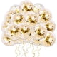 thumbnail image 1 of 6 globos de látex de confeti dorado, globos dorados de 12 pulgadas con puntos de papel dorados para decoraciones de fiesta de graduación, boda, cumpleaños, baby shower, 1 of 5