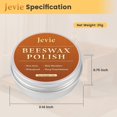 thumbnail image 3 of Jevie Cire d'Abeille Naturelle pour Meubles Finition Bois & Polissage (25g), 3 of 6