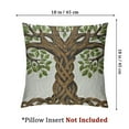 thumbnail image 4 of BANET of 2, Beige Double Sided Decorative Pillows Throw Pillows Covers 22x22in, 4 of 7