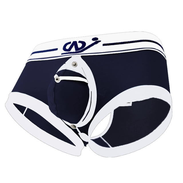 Men's Underwear Breathable Comfortable Briefs With Detachable Pouch For Daily Wear Summer Lightweight Soft Fabric Fit Men under Wear Charmed Underwear Men under Garments Supporting Brief for Shopping