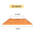 thumbnail image 2 of Fishing Ruler Measuring Line Board Solid Wood Sub-Line Board Winding Board, 2 of 4