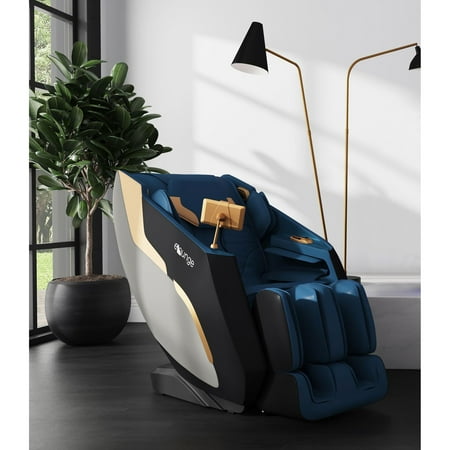 Picket House Furnishings Enhance Massage Chair in Navy PU