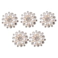 thumbnail image 1 of 5 Piezas Adornos de Cristal Sunnimix 27mm Flatback DIY, 1 of 8