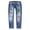 Pink, variant on Bmisegm Women's Autumn and Winter Valentine's Day Jeans Printed Hole Thickened Trousers Y2K Jeans for Women Pink S