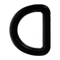 Paracord Planet Black Plastic D-Rings – Multiple Sizes & Packs – Lightweight – All Purpose
