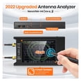 thumbnail image 2 of VNA-H4 4inch Vector Network Analyzer 10k-1.5GHz HF VHF UHF Antenna Analyzer Version 4.3 With SD Card Slot ,Powerful Signal Generation, 2 of 8