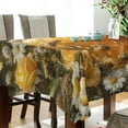 thumbnail image 3 of YAZAOO Square Tablecloth Bee Take Honey Painting Pattern Tableclothes, 3 of 9